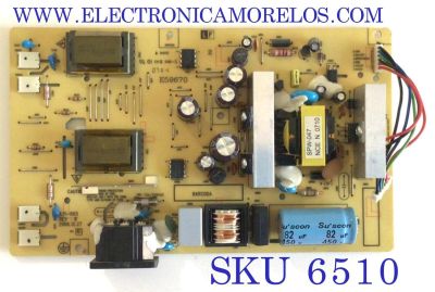 FUENTE PARA MONITOR ACER / NUMERO DE PARTE 790401400A60R / 490401400210R / PANEL LM170E01(TL)(BB) / MODELO AL1706 A